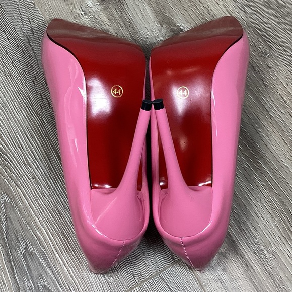 NWOT Pink Stiletto Pumps, Size 12 - Picture 8 of 8